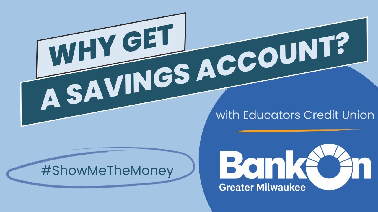 #ShowMeTheMoney: Why You Should Have a Savings Account